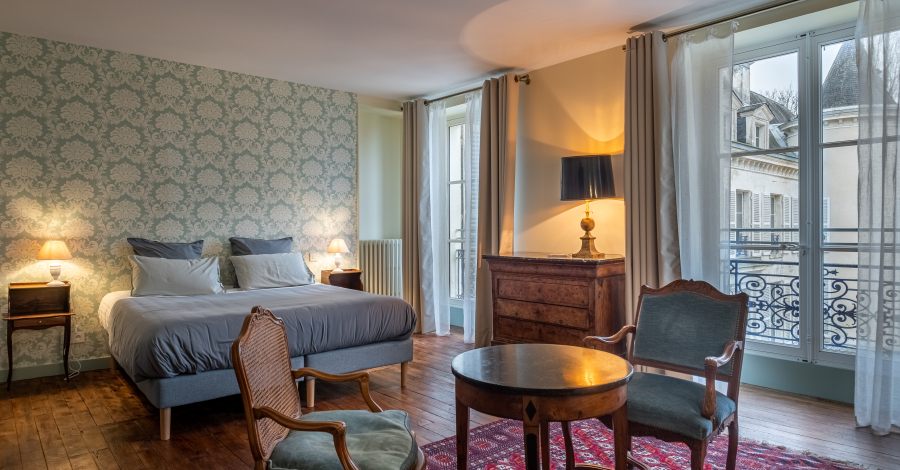 Chambre au Château de Charnizay