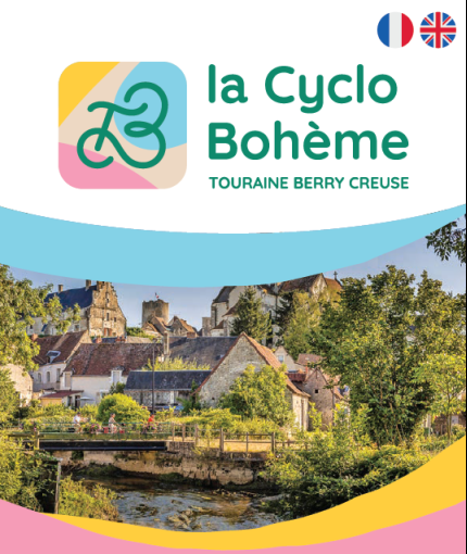 couverture carte touristique Cyclo BOhème