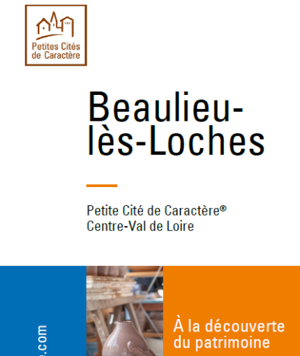 couverture flyer Beaulieu-Les-Loches Petite Cité de Caractère