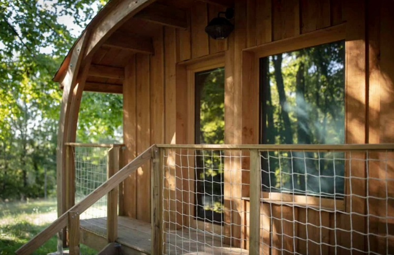Lodge dans le parc du Château de Charnizay