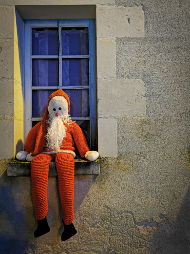 Décorations de Noël à Bossay-sur-Claise