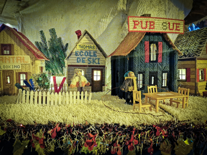 Décorations de Noël à Bossay-sur-Claise