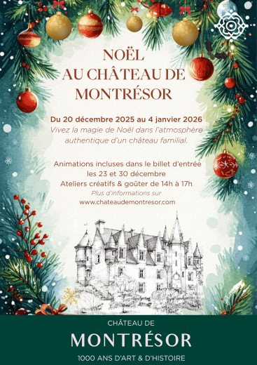Affiche Noël au Château
