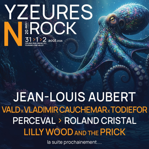 Affiche festival Yzeures N'Rock