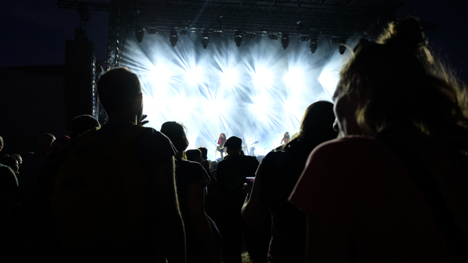 Concert en plein air à Yzeures-sur-Creuse