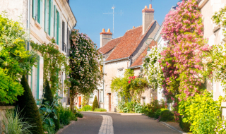 rue fleurie de Chédigny