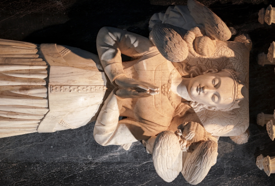 Gisant Agnès Sorel à Loches